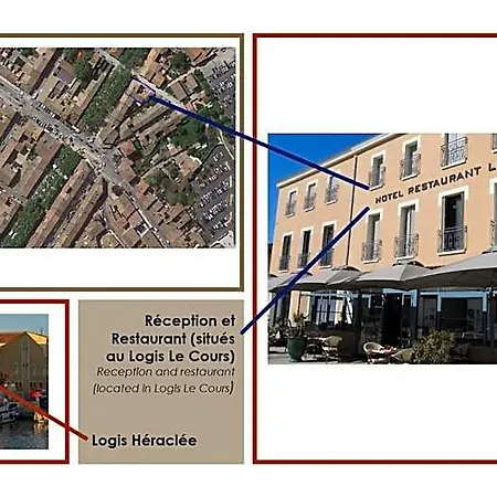Otel Logis Heraclee Saint-Gilles (Gard)